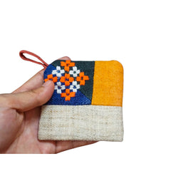 Small Hand-Woven Brocade Wallet