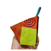 Small Hand-Woven Brocade Wallet