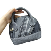 Handmade Upcycled Denim Small Handbag