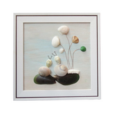 Snail Painting From Seashells
