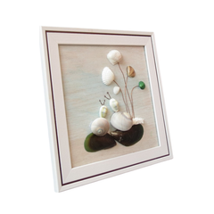 Snail Painting From Seashells