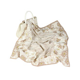 Square Scarf Mulberry Silk Handcrafted 2