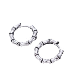 Stylish Men's Earrings Handcrafted 925 Sterling Silver