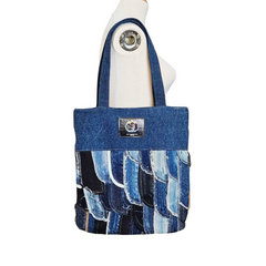 Handmade Upcycled Denim Tote Bag