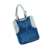 Handmade Upcycled Denim Tote Bag