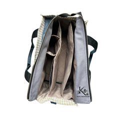 Handmade Upcycled Denim Tote Bag For Mothers