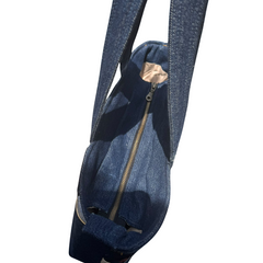 Handmade Upcycled Denim Tote Bag