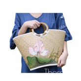 Trapezoidal Sedge Handbag