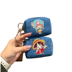 Handmade Upcycled Denim Wallet Mini 2