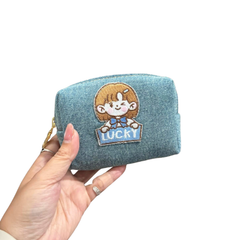 Handmade Upcycled Denim Wallet Handheld 04