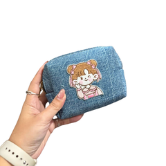 Handmade Upcycled Denim Wallet Handheld 03