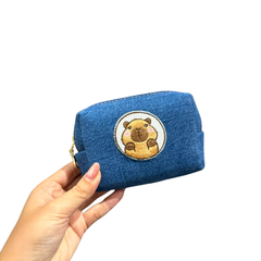 Handmade Upcycled Denim Wallet Handheld 01