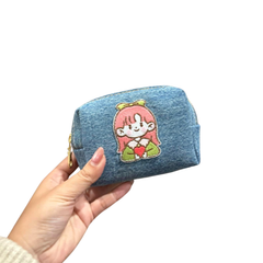 Handmade Upcycled Denim Wallet Handheld 01