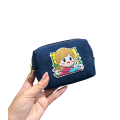 Handmade Upcycled Denim Wallet Handheld 02