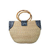 Water Hyacinth Bag Brocade 12