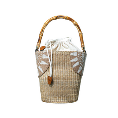 Water Hyacinth Bag Brocade 13