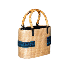 Water Hyacinth Bag Brocade 7