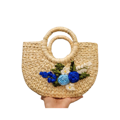 Water Hyacinth Bag For Travel 1