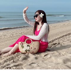 Water Hyacinth Bag H30 1