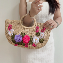 Water Hyacinth Bag H30 1