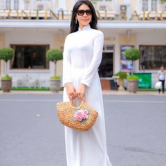 Water Hyacinth Bag with Diagonal Strap 2