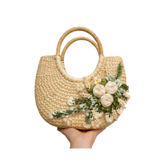 Water Hyacinth Beach Bag