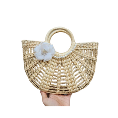 Water Hyacinth Woven Handbag