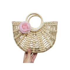 Water Hyacinth Woven Handbag