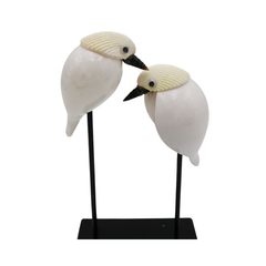 White Birds From Seashells