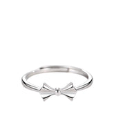 Women's Bow Ring Handcrafted 925 Sterling Silver