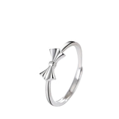 Women's Bow Ring Handcrafted 925 Sterling Silver