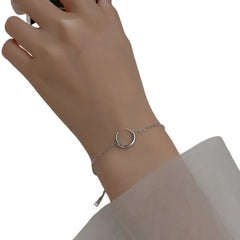 Women's Bracelet With Moon Design Handcrafted 925 Sterling Silver