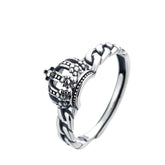 Women's Crown-Shaped Ring Handcrafted 925 Sterling Silver
