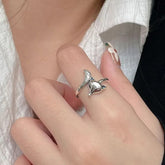 Women's Fox Ring Handcrafted 925 Sterling Silver