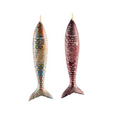 Wooden Fish with Pattern