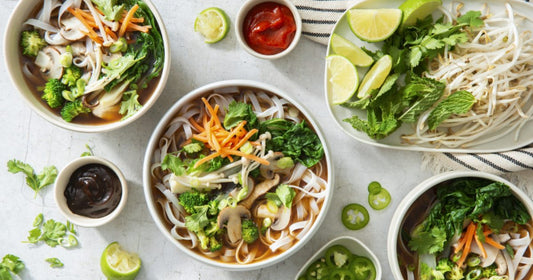 Simple Vegetarian Pho in Just 15 Minutes with Organic Pho Noodles – Authentic Vietnamese Pho Recipe