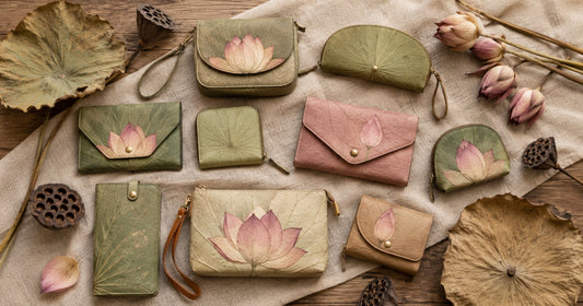 10 Unique Eco-Friendly Lotus Leaf Bags & Wallets That Are Taking Sustainable Fashion By Storm