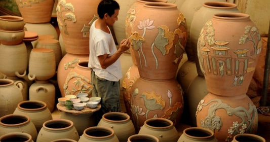 How Vietnamese Artisans Make Handmade Pottery – Behind The Scenes At A Traditional Village