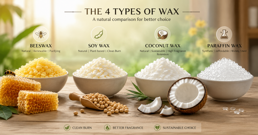 Beeswax vs Soy Wax vs Coconut Wax vs Paraffin – The Ultimate Comparison