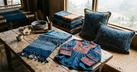 The Story Behind Every Drop Of Beeswax: Traditional Batik Brocade From Vietnam