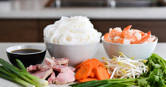 Busy Weeknight Meals: 10-Minute Hủ Tiếu Soup with Organic Noodles
