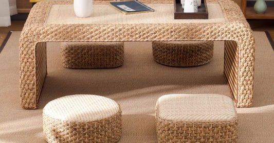 Water Hyacinth Ottomans, Trays & Wall Decor: Beyond Just Baskets