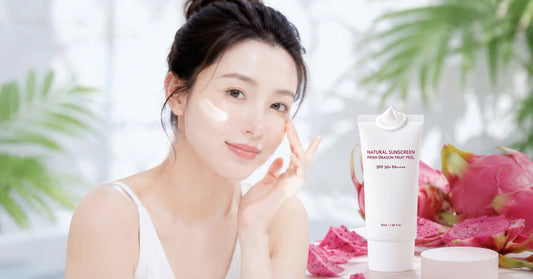 Natural Dragon Fruit Peel Sunscreen Gentle Protection For Sensitive Skin