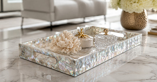Mother Of Pearl vs Marble or Resin: Why Sustainable Shell Inlay Is The Better Choice