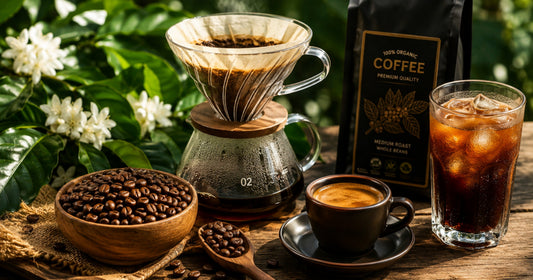 Best Organic Coffee for Pour Over, Espresso & Cold Brew (Brewing Guide)