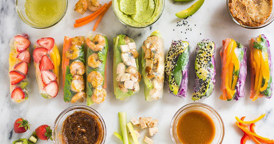 Creative Ways to Use Organic Rice Paper in Western Salads & Spring Rolls
