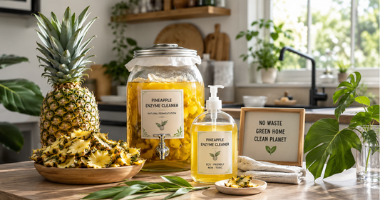Zero Waste Living: Turning Pineapple Peels into Powerful Eco-Friendly Cleaners