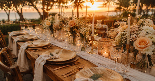 Palm Leaf Plates For Weddings & Special Events