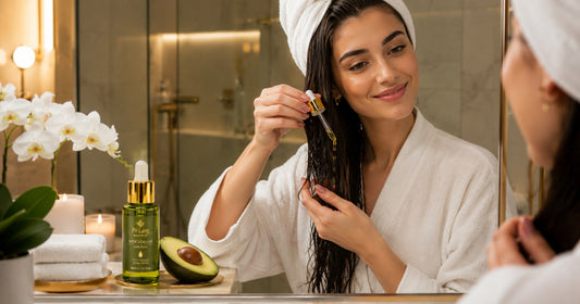 DIY Avocado Hair Mask with Pơ Lang Oil – Deep Repair For Damaged Hair