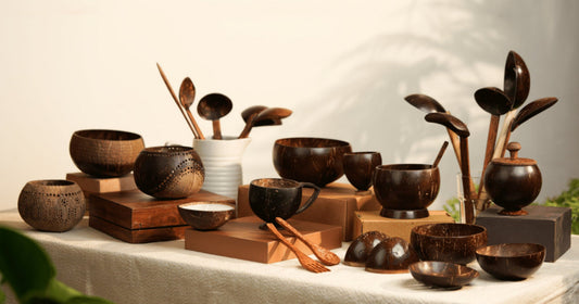 Zero-Waste Kitchen: Why Coconut Shell Bowls, Spoons & Trays Are Trending